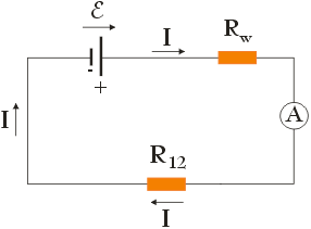 obwód elektryczny - uproszczenie - rysunek schematyczny - prawa Kirchhoffa - zadanie nr 2