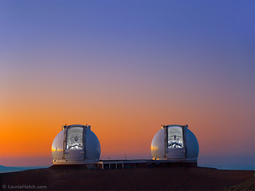 obserwatorium na Mauna Kea na Hawajach